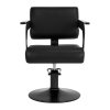 Fotel fryzjerski Hair System Jet Noir czarny